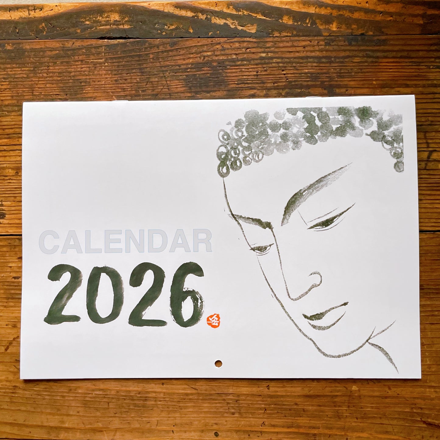 お寺暮らし画帖2026カレンダー